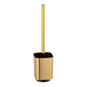 Wenko Auron Toilet Brush with Holder Gold Wenko Auron Toilet Brush with Holder Gold